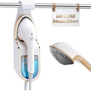 Professional 3-in-1 Garment Steamer & Iron, 1500W with Leak-Proof Tech, 30s Heat